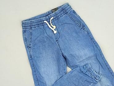 apple jeans: Spodnie jeansowe, H&M, 9 lat, 128/134, stan - Bardzo dobry — 1