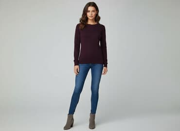 kurtki zimowe damskie c a: Sweter damski, rozmiar S — 6