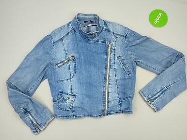 ramoneska h: Kurtka jeansowa damska, rozmiar XL — 2