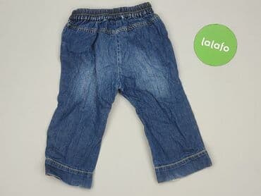 sukienki dla 12 latki: Spodnie jeansowe, Disney, 9-12 miesięcy, stan - Bardzo dobry — 3