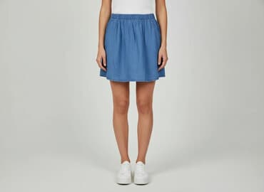 spódnice lyocell: Denim, Spódnica damska, rozmiar One size — 1