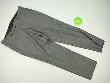 malachowski kurtka: Męskie spodnie garniturowe Dressmann - Kolor: szary melanż - Krój — 2