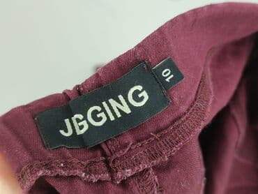 bordowe dżinsy: Leggings, Jeansy damskie, rozmiar M — 4