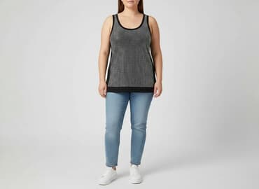 bluzy damskie duże rozmiary: T-shirt damski, rozmiar XL — 7