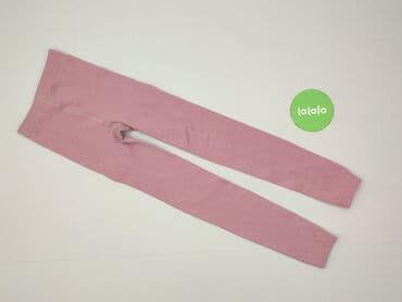 rajstopy czarne wzory: Leggings for kids, Pocopiano, 11 years, 140/146, condition - Very good — 2