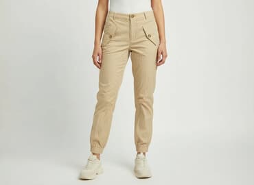 sisters sukienki: Sisters Point, Spodnie materiałowe damskie, rozmiar M — 6