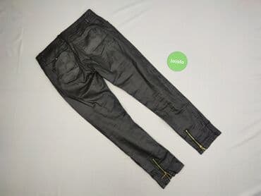 spodnie damskie materiałowe eleganckie: Spodnie materiałowe damskie, rozmiar L — 4