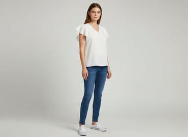 shein bluzki damskie wyprzedaż: Shein, Bluzka damska, rozmiar M — 6