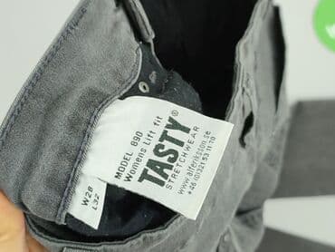 baggy grey jeans: Jeansy damskie, rozmiar S — 5