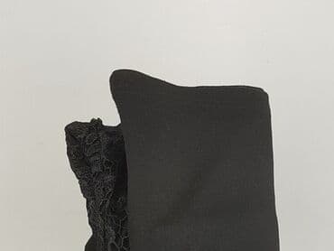 czarna sukienka ze srebrnymi dodatkami: Sukienka damska, rozmiar S — 6