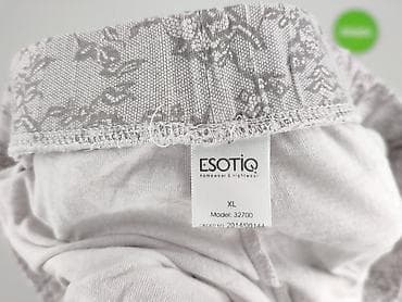 w klapkach tekst: Esotiq, Spodnie do spania, rozmiar XL — 4