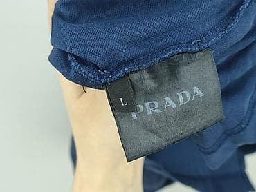 kubenz spodnie: Prada, Koszulka polo dla mężczyzn, rozmiar L — 6