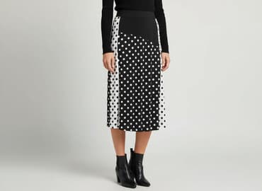 spódnice w groszki stradivarius: River Island, Spódnica damska, rozmiar M — 6