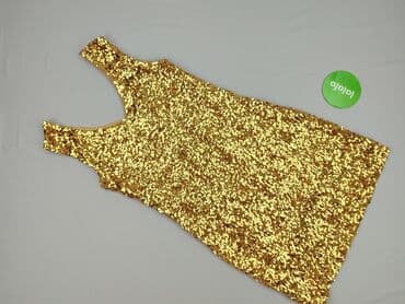 jaki kolor rajstop do złotej sukienki: Sukienka damska, S — 3