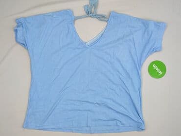 białe bluzki ze zlotym nadrukiem: Bluzka damska, rozmiar 6XL — 3