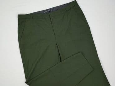 zara spodnie czarne z wysokim stanem: Zara, Spodnie materiałowe damskie, rozmiar XL — 1