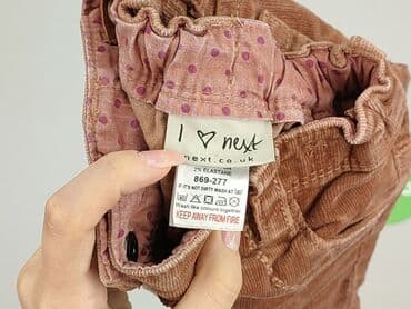 ubrania dla dzieci c a: Baby material trousers, 6-9 months, 68-74 cm, Next, condition - Perfect — 5