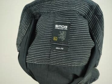 smog relaxed fit t shirt new yorker: SMOG, Shirt for men, size L — 4