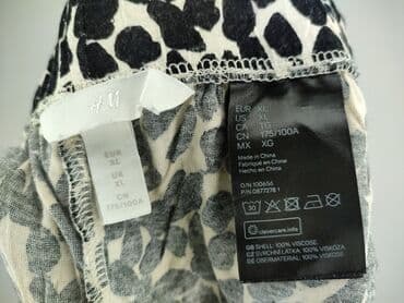 cekinowe spodnie h m: H&M, Spodnie materiałowe damskie, rozmiar XL — 4