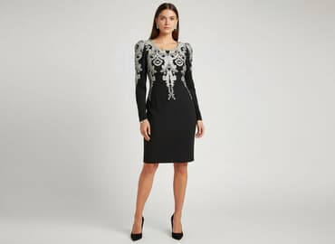 ekskluzywne sukienki koktajlowe: Sukienka damska, rozmiar M — 6