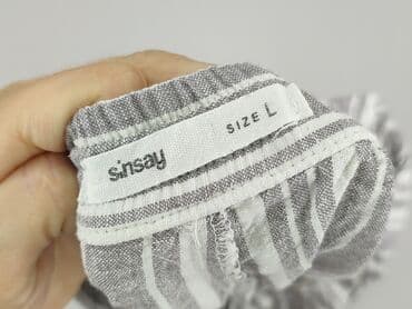sinsay джинси жіночі: Sinsay, Spodnie materiałowe damskie, rozmiar L — 4