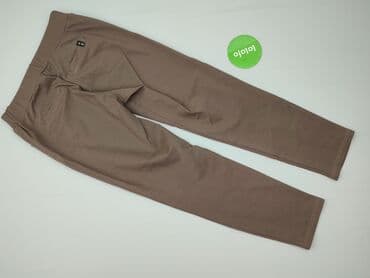 Women's Pants: Material trousers for women, size L — 3