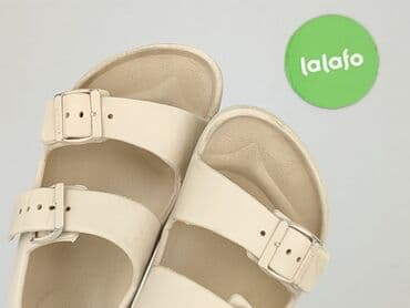 sandały dla dziewczynki skórzane: Sandałki 33, Używany — 6