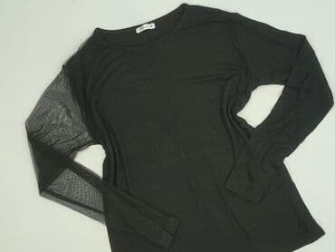 czarna bluzka na dlugi rekaw: Bluzka damska, rozmiar M — 1