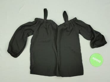 czarne bluzki z haftem: Bluzka damska, rozmiar M — 3