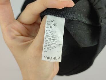 czarne obcisła spódnice: Topshop, Spódnica damska, rozmiar L — 5
