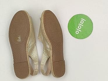 jasne sandałki: Sandały damskie, rozmiar 39 — 3