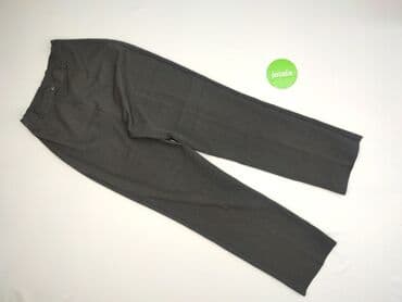 zara woskowane spodnie: Material trousers for women, size S (EU 36) — 2