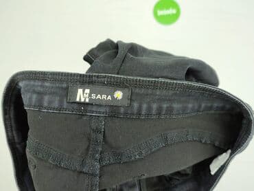 srebrne legginsy: M.Sara, Jeansy damskie, S — 4
