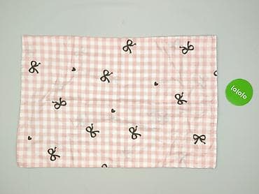rzeczy na s: Poszewka dekoracyjna na poduszkę - Wzór: pastelowa różowo‑biała krata — 2