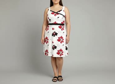 długa sukienki czerwona na wesele: Sukienka damska, rozmiar XL — 6