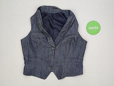 vero moda jeans jacket: Kamizelka damska, rozmiar L — 2