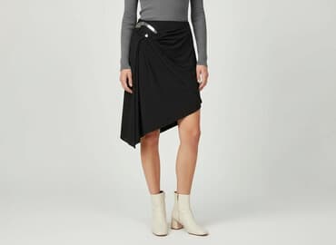 spódnice czarne asymetryczne: Spódnica damska, rozmiar M — 1