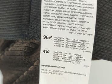 spodnie z wysokim stanem dla wysokich: Spodnie materiałowe damskie, M — 5