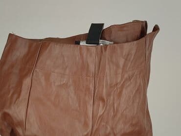 woskowane legginsy: Legginsy Ze skóry ekologicznej damskie, rozmiar S — 6