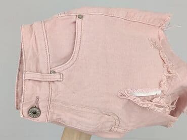 różowe szorty jeansowe damskie: Denim Collection, Szorty damskie, rozmiar XS — 6