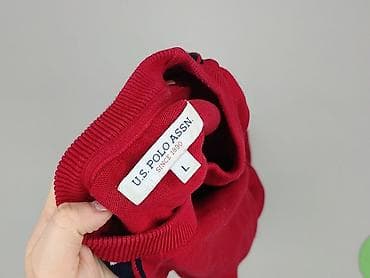 polo bear sweter: Us Polo Assn, Sweter dla mężczyzn, rozmiar L — 5