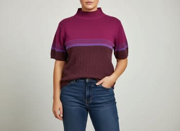 sweter w paski: Sweter damski, rozmiar XL — 6