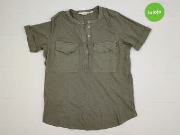 koszulka z pagonami: H&M, T-shirt damski, rozmiar S — 2