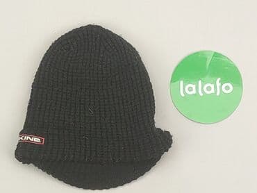 spodnie woskowane czarne: Hat, condition - Good — 3