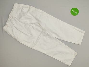 spodnie szeroki: H&M, Spodnie materiałowe damskie, M — 3