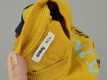 koszule wzorzyste: Sweatshirt, Sinsay, 2-3 years, 92-98 cm, condition - Perfect — 5