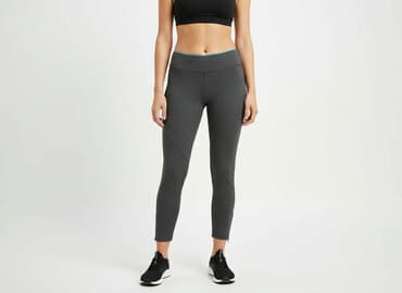 koszulki z długim rękawem damskie calvin klein performance: Calvin Klein Performance, Legginsy Sportowe damskie, rozmiar L — 1