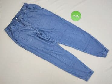 joggery damskie denim: Spodnie materiałowe damskie, rozmiar M — 2