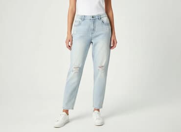 mom fit jeans zalando: Jeansy damskie, rozmiar S — 5