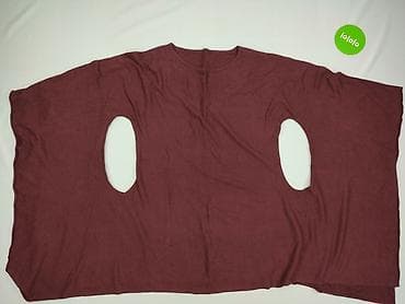 bordowy: Narzutka damska, rozmiar One size — 2